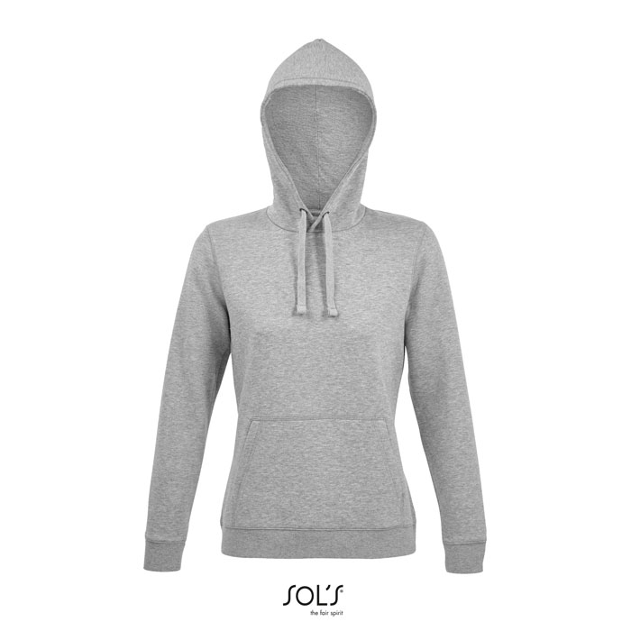 Sweat femme personnalisable 280g - Spencer Gris Chiné Ii